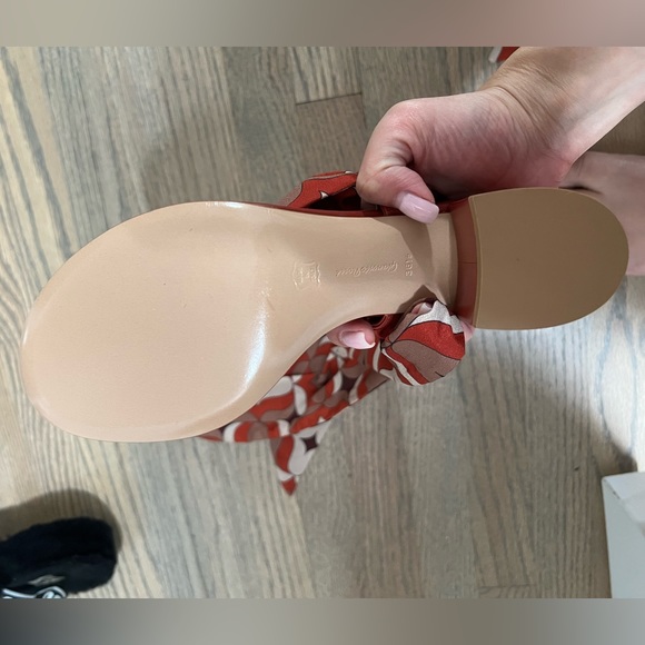 Gianvito Rossi Scarf Tie Sandals Unworn - Picture 6 of 7